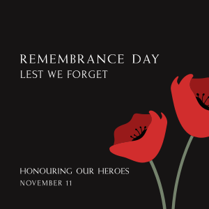 Remembrance Day Instagram post Image Preview