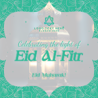 Eid Al Fitr Lantern Linkedin Post Image Preview