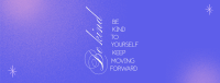 Be Kind To Yourself Facebook Cover Design