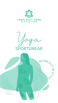 Yoga Sportswear Instagram Story Design