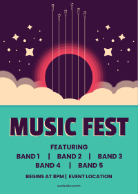 Music Fest Letterhead | Maker