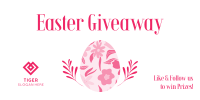 Floral Egg Giveaway Twitter post Image Preview