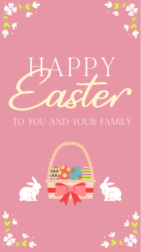Easter Bunny Facebook story Image Preview