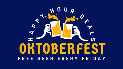 Oktoberfest Happy Hour Deals Facebook event cover Image Preview