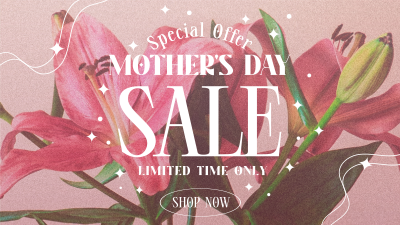 Sale Mother's Day Flowers  Facebook event cover Image Preview
