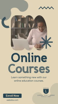 Online Education Courses Video Image Preview