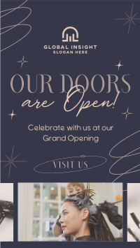 Grand Opening Salon Facebook story Image Preview