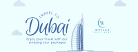 Welcome to Dubai Facebook cover Image Preview