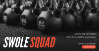 Swole Squad Facebook ad Image Preview