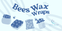 Beeswax Wraps Twitter Post Design