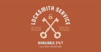 Vintage Locksmith Facebook ad Image Preview