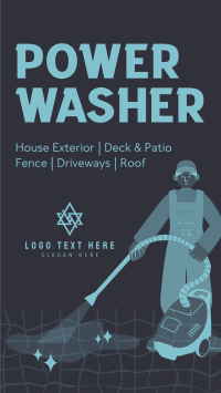 Power Washer for Rent Instagram Story Design