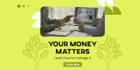 Money Matters Podcast Twitter Post Design