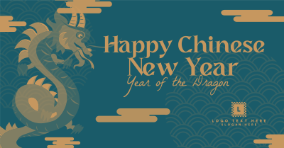 Chinese New Year Dragon  Facebook ad Image Preview