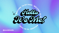 Disco Hello YouTube Banner Image Preview