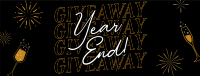 Year End Giveaway Facebook cover Image Preview