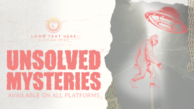 Rustic Unsolved Mysteries Facebook event cover Image Preview