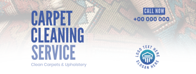 Carpet and Upholstery Maintenance Facebook cover Image Preview