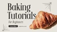 Learn Baking Now YouTube Video Design