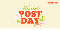 World Post Day Facebook Ad Design
