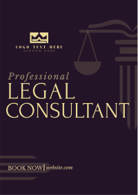 Professional Legal Consultant Flyer Image Preview