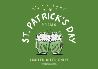 St. Patrick's Beer Postcard Image Preview