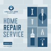 Home Repair Service Instagram Post Design