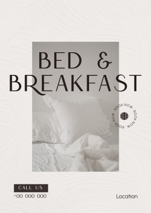 Bed and Breakfast Apartments Flyer Image Preview