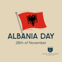 Albania Independence Day Instagram post Image Preview