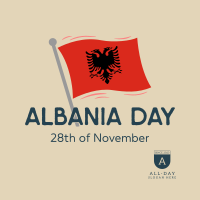 Albania Independence Day Instagram Post Image Preview