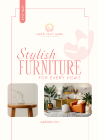 Stylish Furniture Store Flyer Design