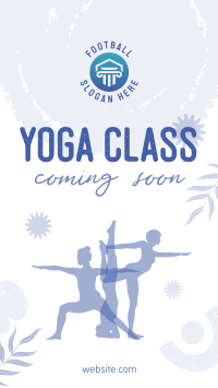 Yoga Class Coming Soon Instagram story Image Preview
