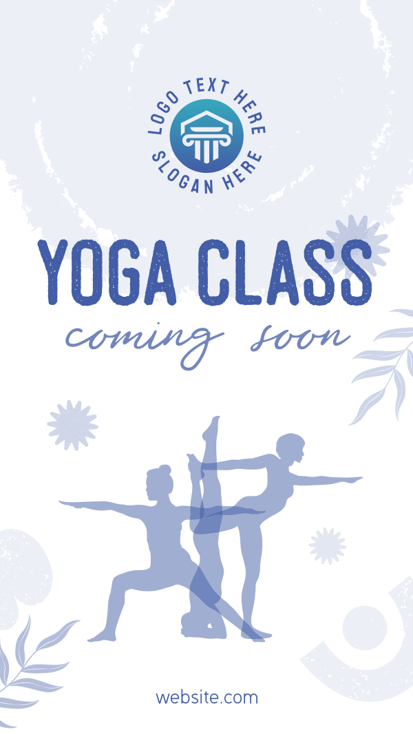 Yoga Class Coming Soon Instagram Story Design