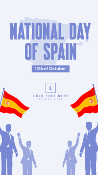 Spain: Proud Past, Promising Future Instagram Story Design