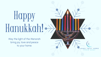 Lighting of the Menorah Facebook event cover Image Preview