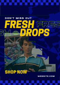 Fresh Drops Poster Image Preview