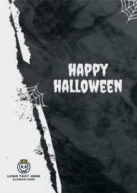 Creepy Spider Web Poster Image Preview