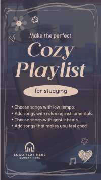 Cozy Comfy Music YouTube Short Design
