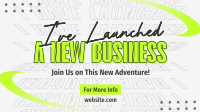 Modern Launch Business Facebook Event Cover Preview