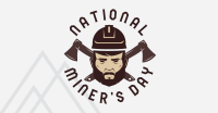 National Miner's Day Facebook Ad Design