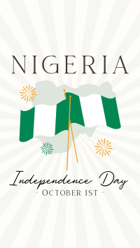 Nigeria Independence Event TikTok Video Image Preview