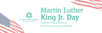 Martin Luther King Day Twitter header (cover) Image Preview