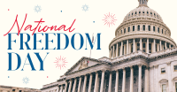 Freedom Day Fireworks Facebook ad Image Preview