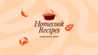 Homemade Recipes YouTube Banner Preview