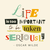 Life is Important Quote Instagram post Image Preview