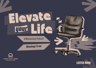 Elevate Life Podcast Postcard Image Preview