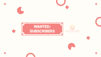 Wanted Followers YouTube cover (channel art) Image Preview
