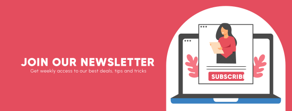 Join Our Newsletter Facebook Cover Design Image Preview