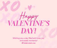 Celebrate Love this Valentines Facebook Post Design