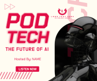 Future of Technology Podcast Facebook Post Design